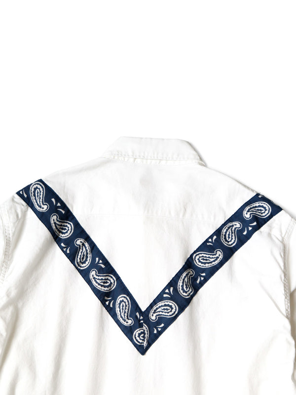 Kapital OX Referee Shirt (Pecos Paisley) (long sleeve)