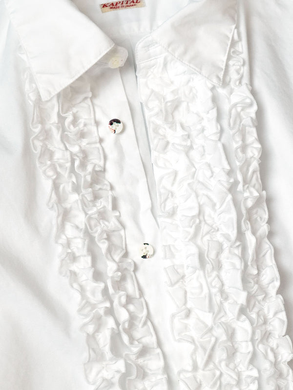 Kapital broad frill shirt (long sleeve)