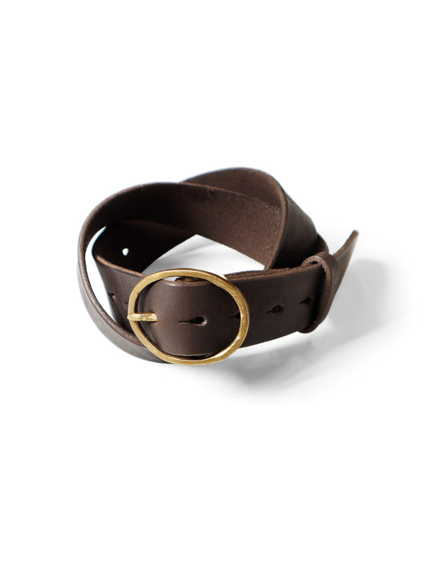 Kapital Oiled Leather Pecos Belt