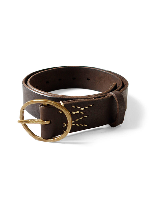 Kapital Oiled Leather Pecos Belt