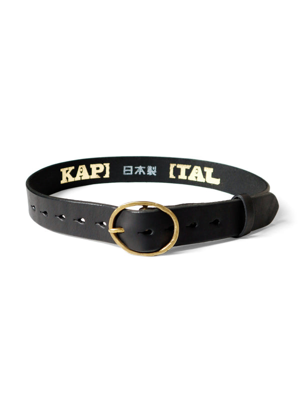 Kapital Oiled Leather Pecos Belt