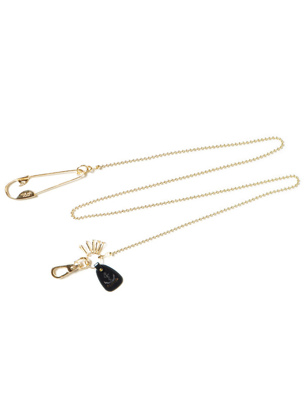 Kapital Brass Anchor Snood Chain