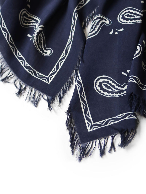 Kapital Rayon Fringe Stole (Pecos Paisley) muffler