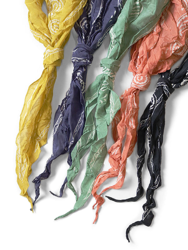 Kapital Washed Silk Neck Scarf (Pecos Paisley)