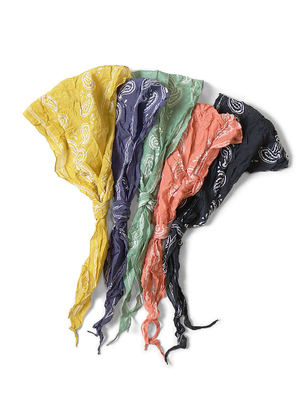 Kapital Washed Silk Neck Scarf (Pecos Paisley)