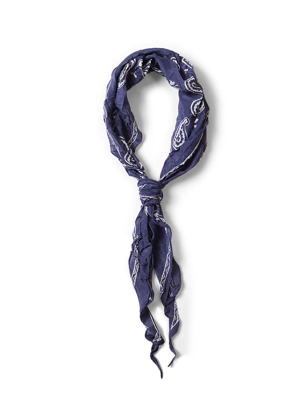 Kapital Washed Silk Neck Scarf (Pecos Paisley)