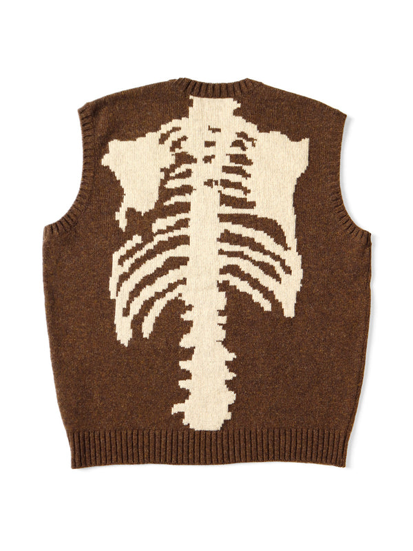 Kapital 5G Wool BONE Vest