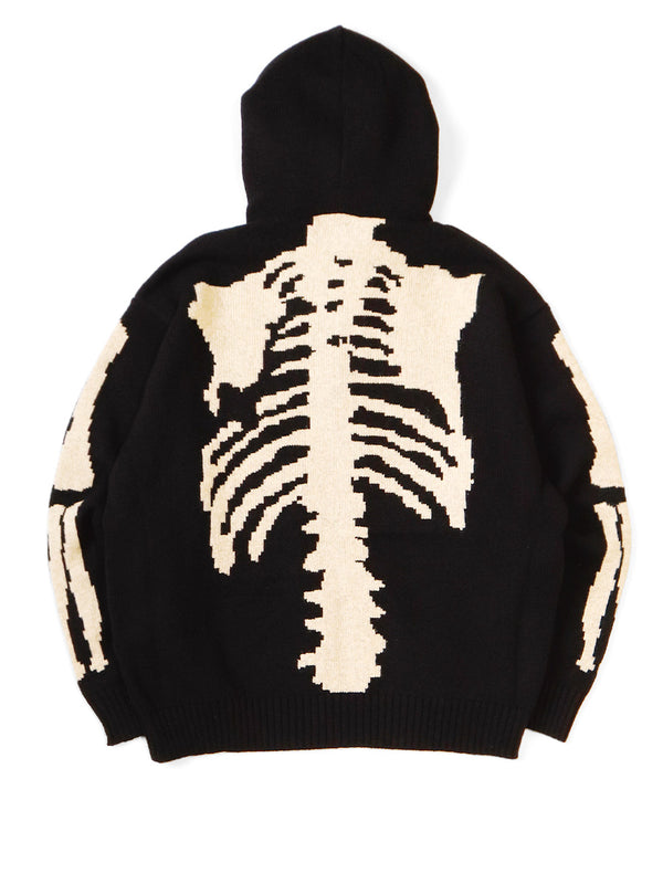 Kapital 5G Wool BONE Hooded Sweater