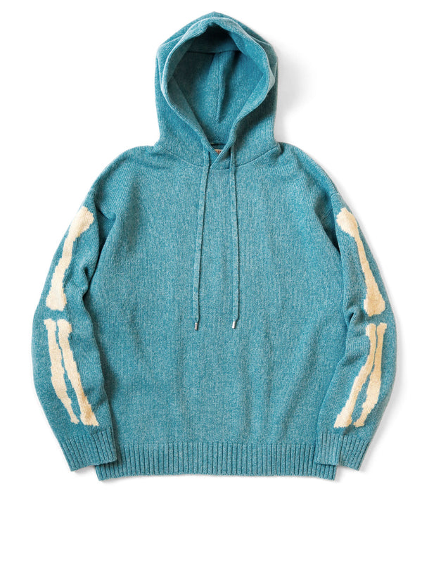 Kapital 5G Wool BONE Hooded Sweater