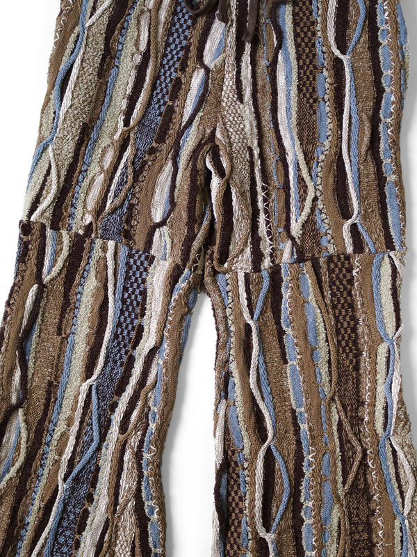 Kapital 7G knit GAUDY flare pants