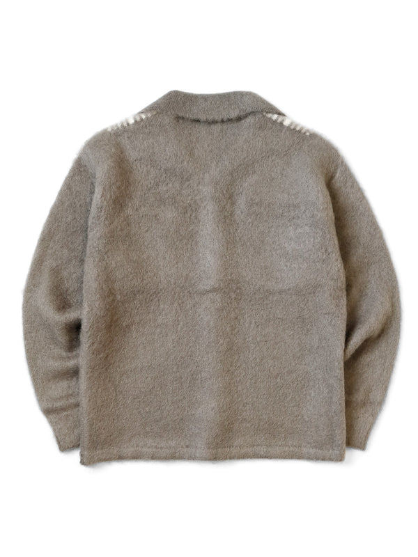 Kapital 7G Mohair Knit Board Shirt Jacket