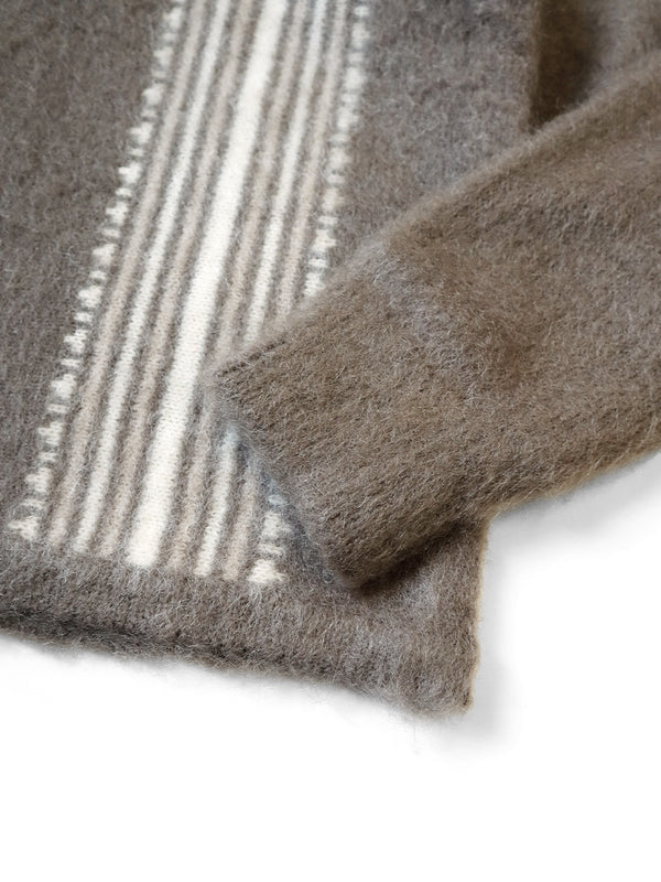 Kapital 7G Mohair Knit Board Shirt Jacket