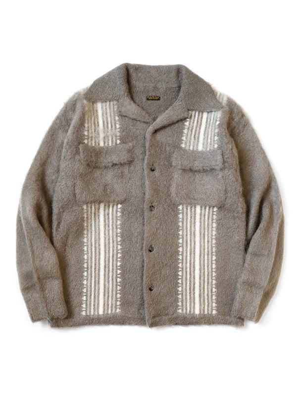 Kapital 7G Mohair Knit Board Shirt jacket