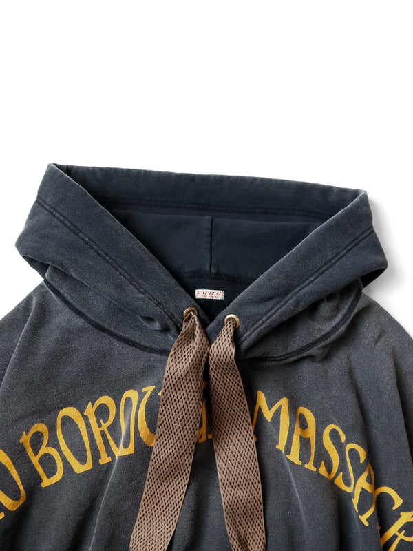 Kapital Fleece Devil Hoodie (BORO BOROUGH MASSACREpt) sweater Large