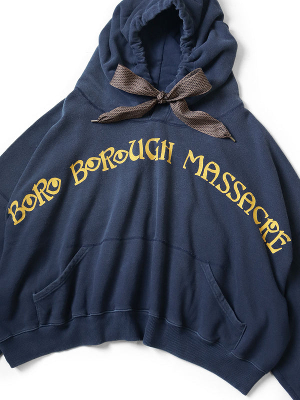 Kapital Fleece Devil Hoodie (BORO BOROUGH MASSACREpt) sweater Small