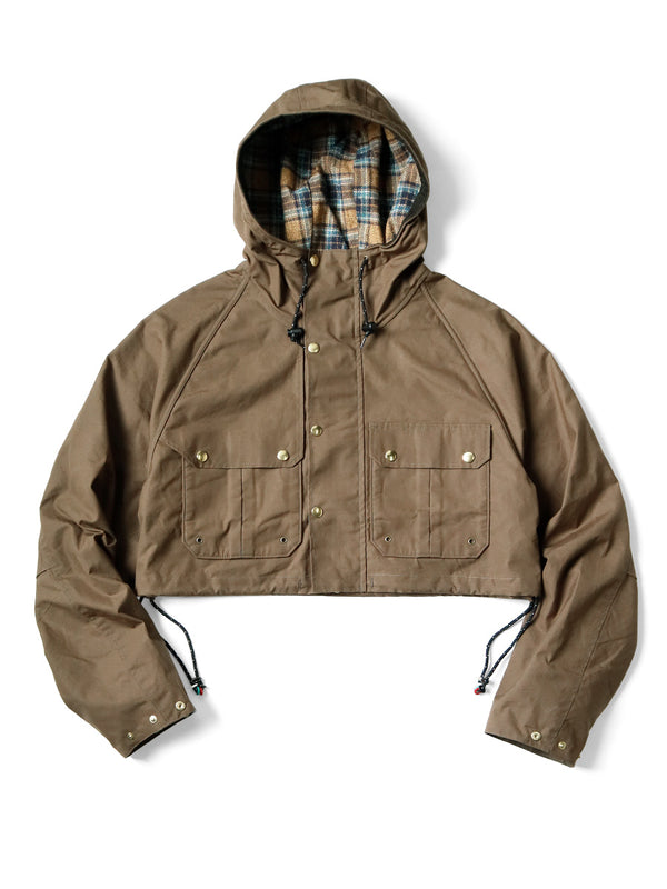 Kapital Cotton Weather Oil Coated Gale Parka Jacket