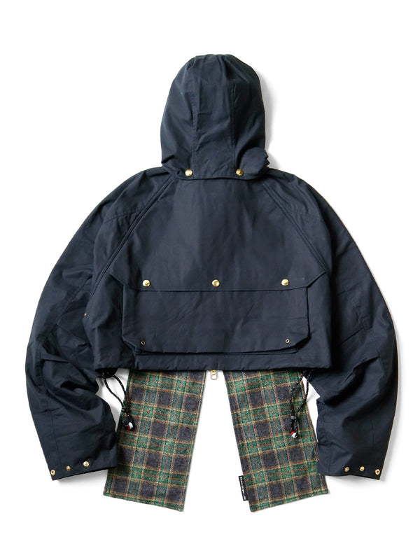 Kapital Cotton Weather Oil-Coated Rabbit Gale Parka Jacket