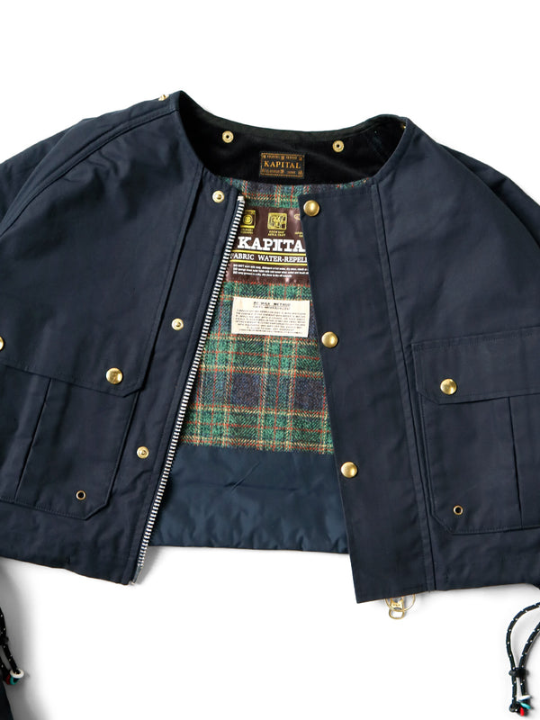 Kapital Cotton Weather Oil-Coated Rabbit Gale Parka Jacket