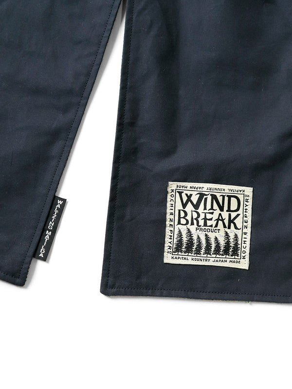 Kapital Cotton Weather Oil-Coated Rabbit Gale Parka Jacket