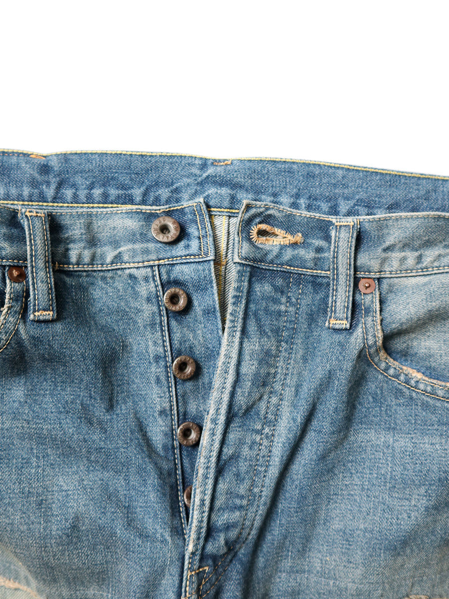 Kapital 14oz Denim 5P Monkey CISCO (SPEAKEASY Dixie Remake