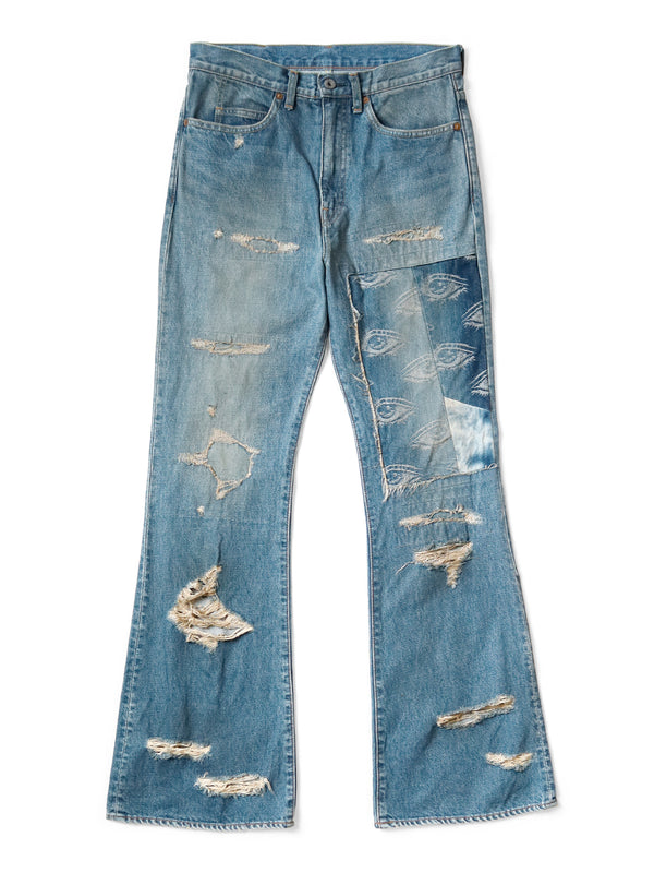 Kapital 14oz denim 5P OKABELLBO (SPEAKEASY Dixie remake) pants