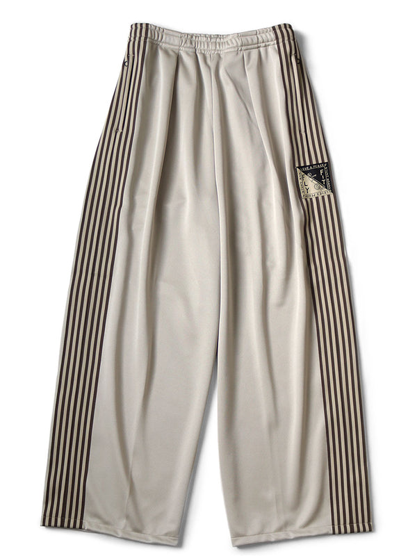 Kapital smooth jersey baggy track pants (banner stripe)