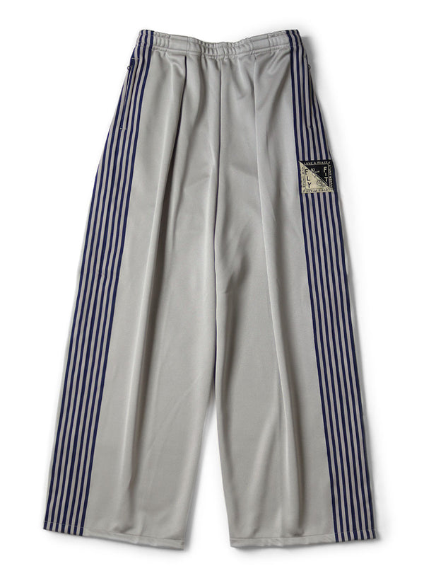 Kapital smooth jersey baggy track pants (banner stripe)