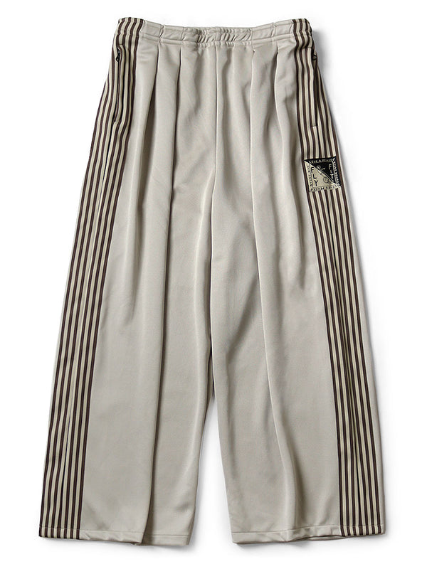 Kapital Smooth Jersey Super Baggy Track Pants (Banner Stripe)