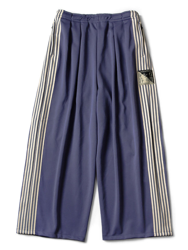 Kapital Smooth Jersey Super Baggy Track Pants (Banner Stripe)