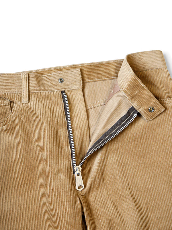 Kapital 8W Corduroy 5P Zipper Rat Flare Pants