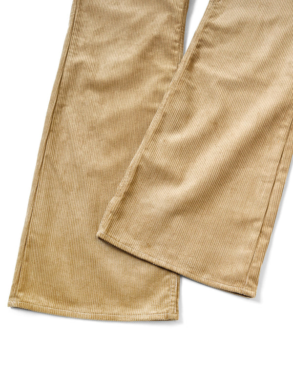 Kapital 8W Corduroy 5P Zipper Rat Flare Pants