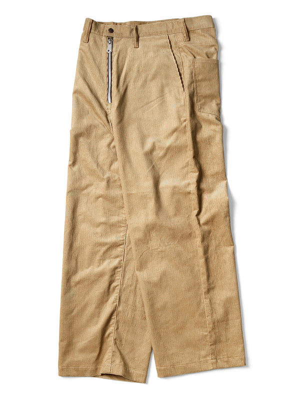 Kapital 8W Corduroy Zipper Port Baggy Pants