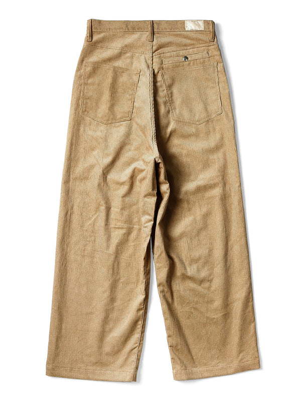 Kapital 8W Corduroy Zipper Port Baggy Pants