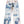 Load image into Gallery viewer, Kapital 14oz denim tie-dye baggy flare pants (Crazy Dixie remake)
