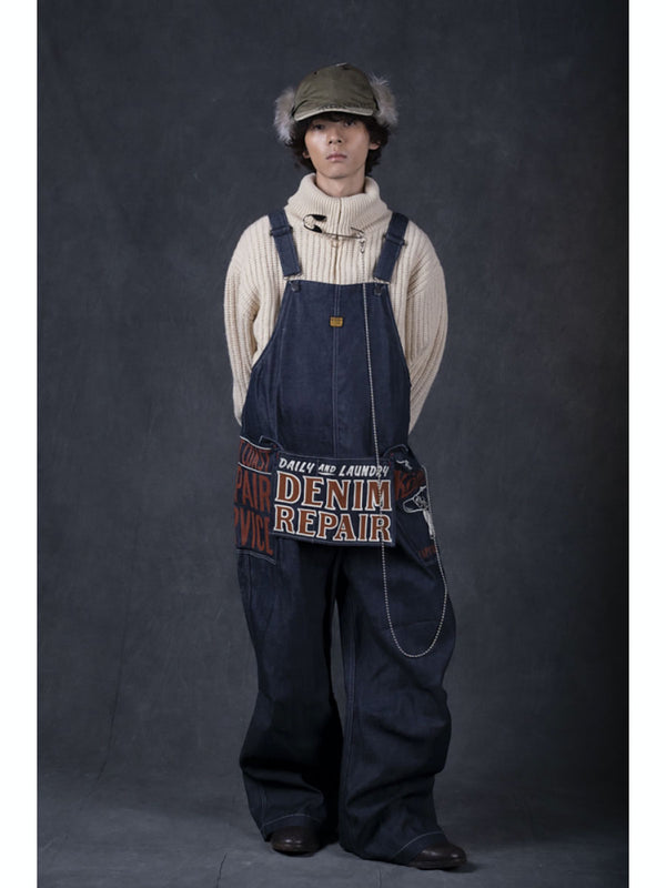 Kapital 11.5oz denim add overalls Pants