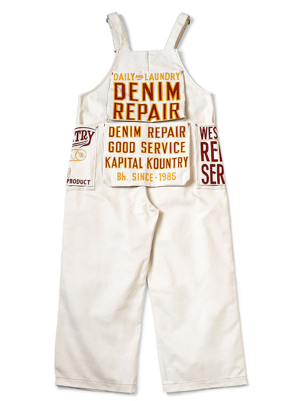 Kapital Thin Canvas Add Overalls Pants