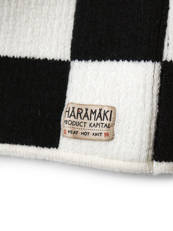 Kapital 7G wool blend checkered pattern HARAMAKI multi-roll