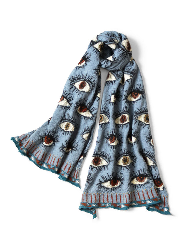 Kapital felted wool SPEAKEASY scarf Muffler