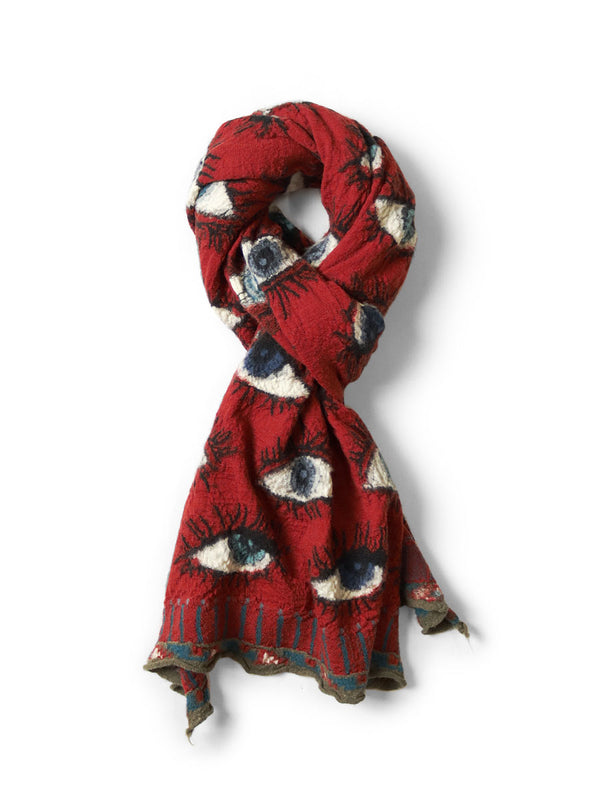 Kapital felted wool SPEAKEASY scarf muffler