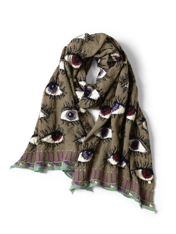 Kapital felted wool SPEAKEASY scarf Muffler