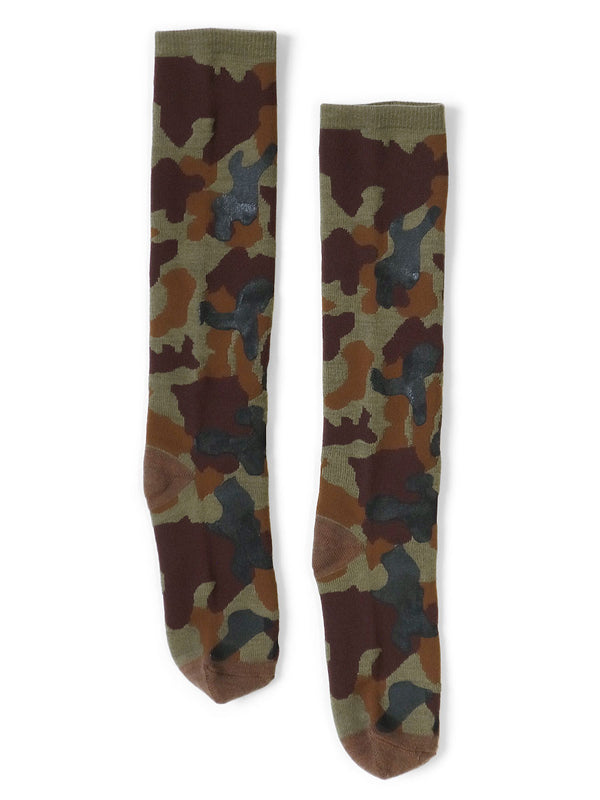 Kapital 144 camouflage knee-high SOX