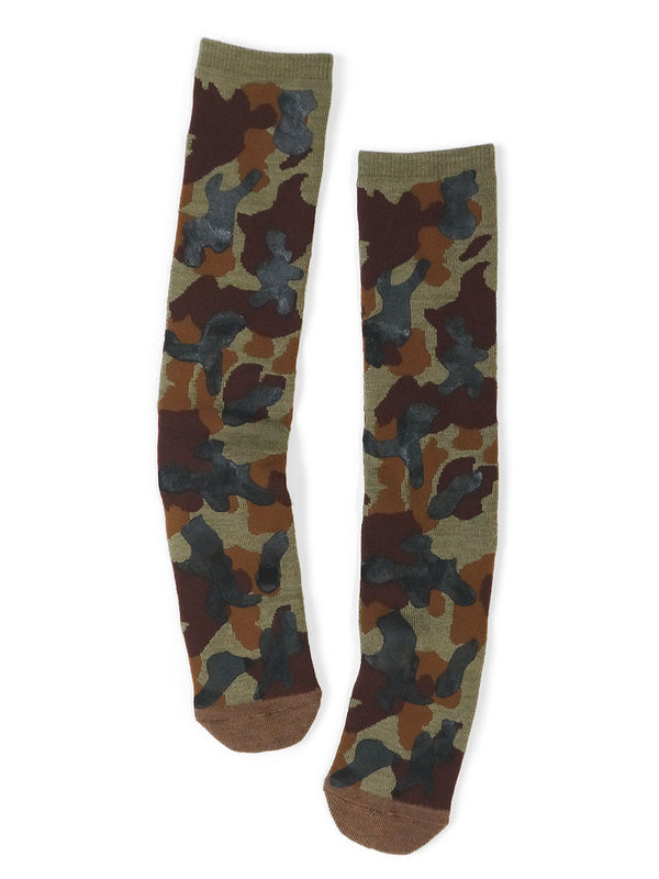 Kapital 144 camouflage knee-high SOX