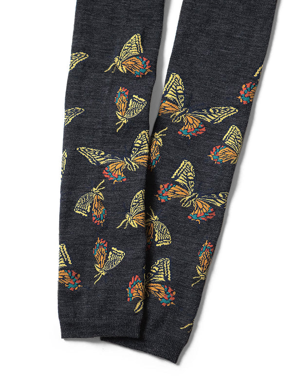 Kapital 200 strand wool butterfly leggings women