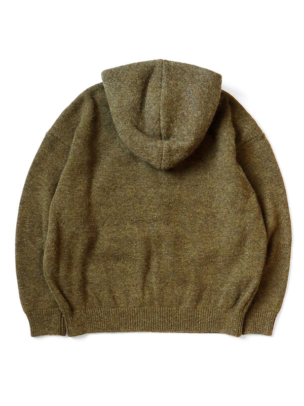 Kapital 5G Small Pattern Knit KESA Hooded Sweater