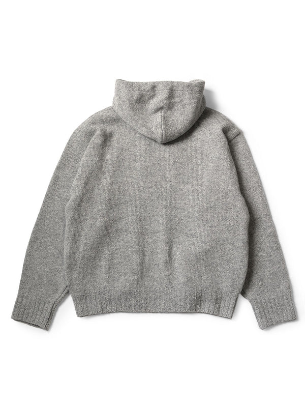 Kapital 5G wool hooded sweater (SPEAKEASY embroidery)