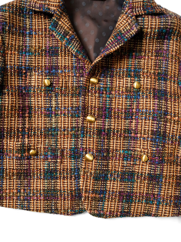 Kapital Casa Tweed Check Baba Sawyer JKT women