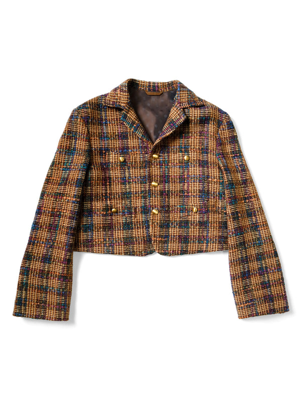 Kapital Casa Tweed Check Baba Sawyer JKT women