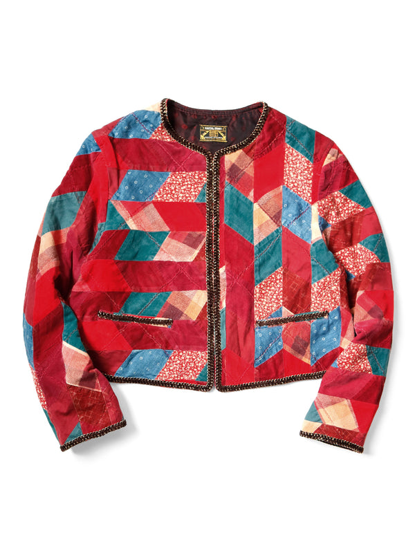 Kapital YABANE Quilt Patchwork Chateau Bolero Jacket