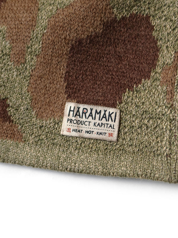 Kapital 5G Camouflage Knit HARAMAKI Multi-Roll