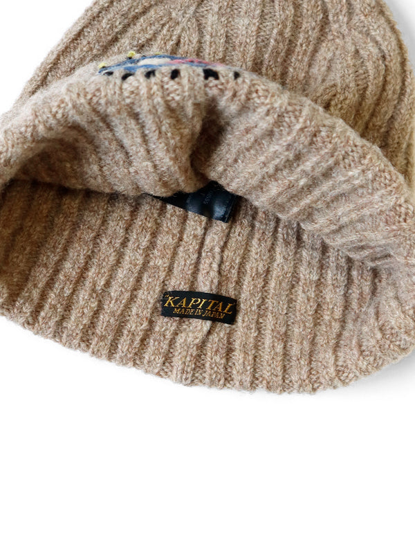 Kapital 5G wool knit cap (SPEAKEASY embroidery) beanie